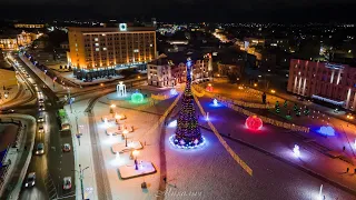 Главные ёлки города Гродно.