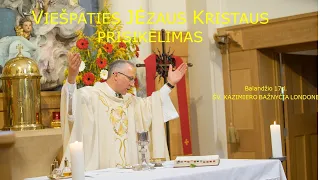 17/04/2022 - 10val.VIEŠPATIES JĖZAUS KRISTAUS PRISIKĖLIMAS