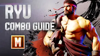 RYU Combo Guide (Modern Controls) – Street Fighter 6