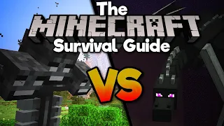 I Got The Wither To Fight The Dragon! ▫ The Minecraft Survival Guide (Tutorial Lets Play) [Part 351]