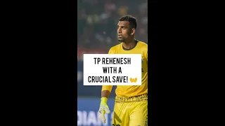 #TPRehenesh making crucial saves since 2️⃣0️⃣1️⃣4️⃣! 🙌🏻 | #HeroISL #LetsFootball #Shorts