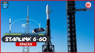 DON'T MISS: SpaceX Launches Starlink 6-60 Mission From Florida | Chill Stream No Commentary