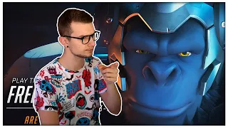 WINSTON IS SMART! | Overwatch Cinematic Teaser - "Are You With Us?" REACTION (Agent Reacts)