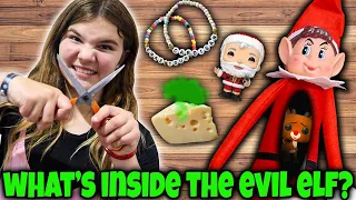 What's Inside The Evil Elf On The Shelf!