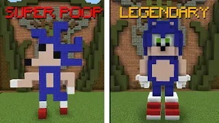 Minecraft: EU SÓ POSSO DAR LEGENDARY OU SUPER POOP! (BUILD BATTLE)