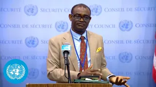 Sudan on the Country - Security Council Media Stakeout (9 Aug 2023) | United Nations