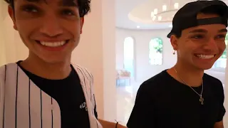 Lucas and Marcus! OUR NEW HOUSE!