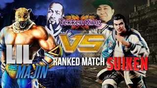 Lil Majin (King) vs Suikenuser (Lei Wulong)! Tekken God Deathmatch!