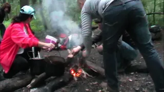 Турслет. Выступление родителей на выпускном 2013 г.