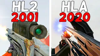 Half-Life 2 Beta vs. Half-Life 2 MMod in Source 2 - Weapons Comparison