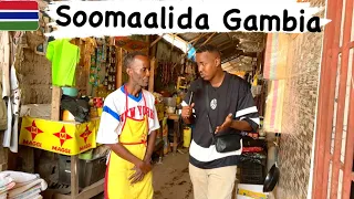 Nin Soomaali ah ayaa 27 sano ku sugan dalka Gambia 🇬🇲 nolosha Soomaalida dalka Gambia