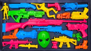 Membersihkan Nerf Shotgun, Assault Rifle, AK47, Sniper Rifle, Glock Pistol, M16, nerf Speed