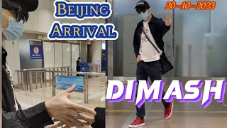 DIMASH Beijing Arrival October 20-2023 | STOP OVER TO MACAU  @DimashQudaibergen_official#travel