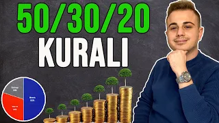 BÜTÇE NASIL HAZIRLANIR? | 50 30 20 KURALI İLE BÜTÇE OLUŞTURMAK