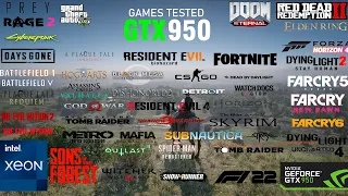 GTX 950 Test in 100 games in 2023