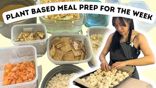 Plant Based Meal Prep For The Week | Easy, Budget Friendly, Whole Food