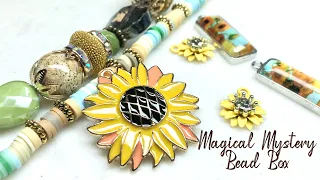 Magical Mystery Bead Box by @JesseJamesBeads Monthly Subscription Unboxing July 2022!