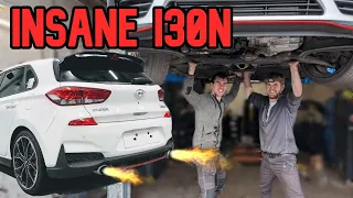 INSANE I30N Exhaust! (LOUD) | Iconic92