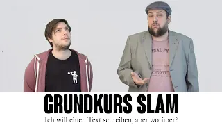 Poetry Slam Tutorial #1 | Ich will einen Text schreiben, aber worüber?