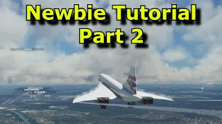 FS2020: Concorde - Newbie Tutorial Flight: EGLL - EDDF - Part 2:  With A Glide Slope Landing!