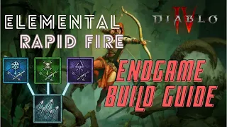 ELEMENTAL RAPID FIRE ROGUE (Endgame Build Guide) | Diablo IV