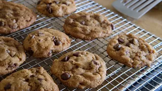 Baking Brown Butter Toffee Chocolate Chip Cookies