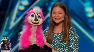 Brynn Cummings Ventriliquist Full Performance & Story | America's Got Talent 2023 Auditions Week 3