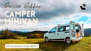 Minivan Camper Conversion Dacia Dokker