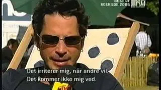Audioslave - Cochise, interview - Roskilde Festival 2005