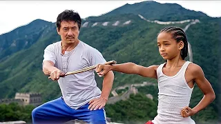 بعد ما زمايله ضربوه واتنمروا عليه، بيقرر يتعلم الكاراتيه عشان يتغلب عليهم كلهم The karate kid