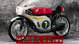 The Motorcycle that sounds like a F1: Honda RC166