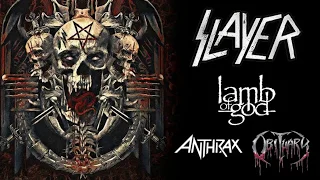 Slayer, Lamb of God, Anthrax & Obituary - Live in London