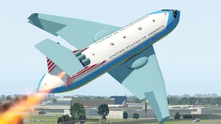 Biden's New Air Force One Pilot Crashes Immediately After Take Off | XP11