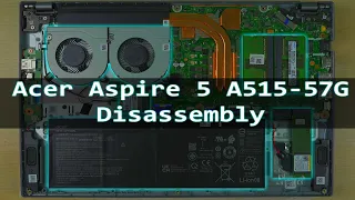 Acer Aspire 5 (2022) Review - Disassembly