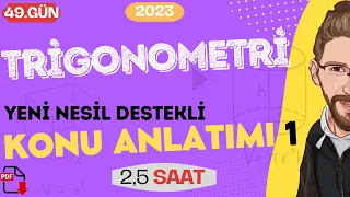 TRİGONOMETRİ | Konu Anlatımı - 1 | 49.GÜN | 80 Günde AYT Matematik | RENKLİ ÜCRETSİZ PDF