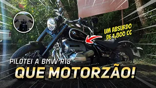 Que motorzão! 😱 Pilotei a moto com maior motor da BMW 🔥 Vem conferir! #moto #bmw