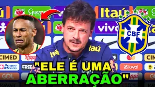 MINHA NOSSA! OLHA O QUE FERNANDO DINIZ FALOU SOBRE NEYMAR EM SUA APRESENTAÇÃO NA SELEÇÃO BRASILEIRA