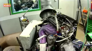 BMW Brabham BT52 Formula One 1983 -- Dyno Run with glowing headers