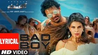 Saaho: Bad Boy Lyrical | Prabhas, Jacqueline Fernandez | Badshah, Neeti Mohan