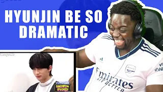 Reacting to just let hwang hyunjin being himself