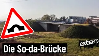 Realer Irrsinn: Eine Brücke im Nichts für Nichts | extra 3 | NDR