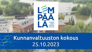 Lempäälän kunnanvaltuuston kokous 25.10.2023