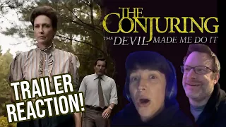 The Conjuring 3 Trailer Reaction (2021) FIRST TIME WATCHING - The Devil Made Me Do It