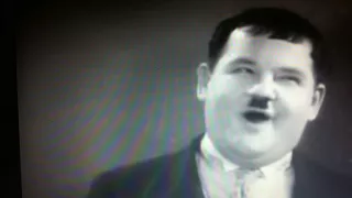 Laurel and Hardy most absurd stunt !