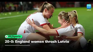20-0! You kidding me? England women thrash Latvia by a record margin