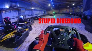 Absolutely Karting Maidenhead - STUPID DIVEBOMB