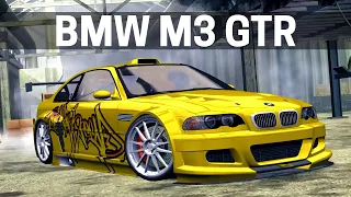 NFS Most Wanted - BMW M3 GTR (Fully Customizable)