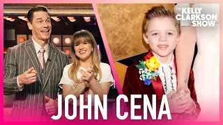 Kelly Clarkson Thinks John Cena Is A Grown-Up Version Of Son Remy