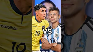 KENDRY PAEZ VS CLAUDIO ECHEVERRY QUIEN ES MEJOR #futbol #ecuador #kendrypaez #claudioecheverri