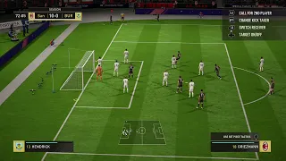 I scored a goal directly from a corner kick in FIFA 18